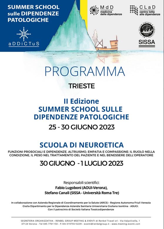 summer school dipendenze patologiche