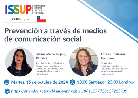 ISSUP Chile Webinar Flyer