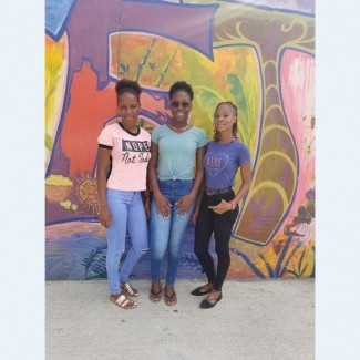 From Left to Right Shakima, Nitchelle, Jolene.