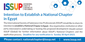 Notice of intention to establish a National Chapter in Egypt