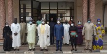 ISSUP team with the NDLEA Chairman and Agency Directors